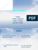 Water Water Pollution Water - Efects Prevent Water