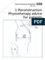 ACL Rehabilitation Protocol