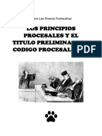 LOS PRINCIPIOS PROCESALES Y EL TITULO PRELIMINAR DEL CODIGO PROCESAL CIVIL