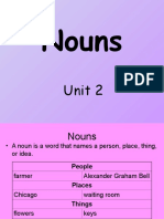 Nouns Unit 2