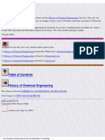 History of Chemical Engineering