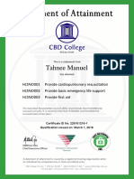 Tahnee Manuel: Certificate ID No. 225151216-1 Qualification Issued On: March 1, 2016