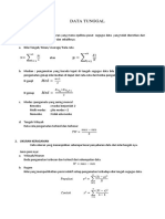 Data Tunggal (Materi 1)