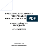 Principales maderas tropicales en España