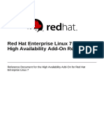 Red Hat Enterprise Linux 7 - High Availability Add-On Reference