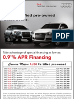 0.9 % APR Financing: Carrera Motors