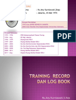 Anykur (Log Book Dan Training Record)