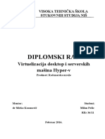 Diplomski-Rad-Virtuelizacija Desktop I Serverskih Masina - Hyper-V