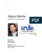 Nipun Mehta: Case Study in Power and Politics