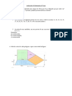 Avaliação de Matemática 8 Ano Dezembro