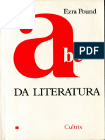 Ezra Pound ABC Da Literatura Cultrix 1990