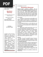 Download Bioscience Discovery An International Journal of Life Sciences Volume 7 No 1 Jan 2016 by nmrp2005 SN304193207 doc pdf