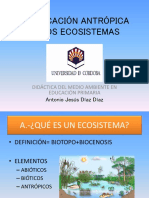 Modificación Antrópica de Los Ecosistemas