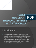 Reactii nucleare Proiect Liceu
