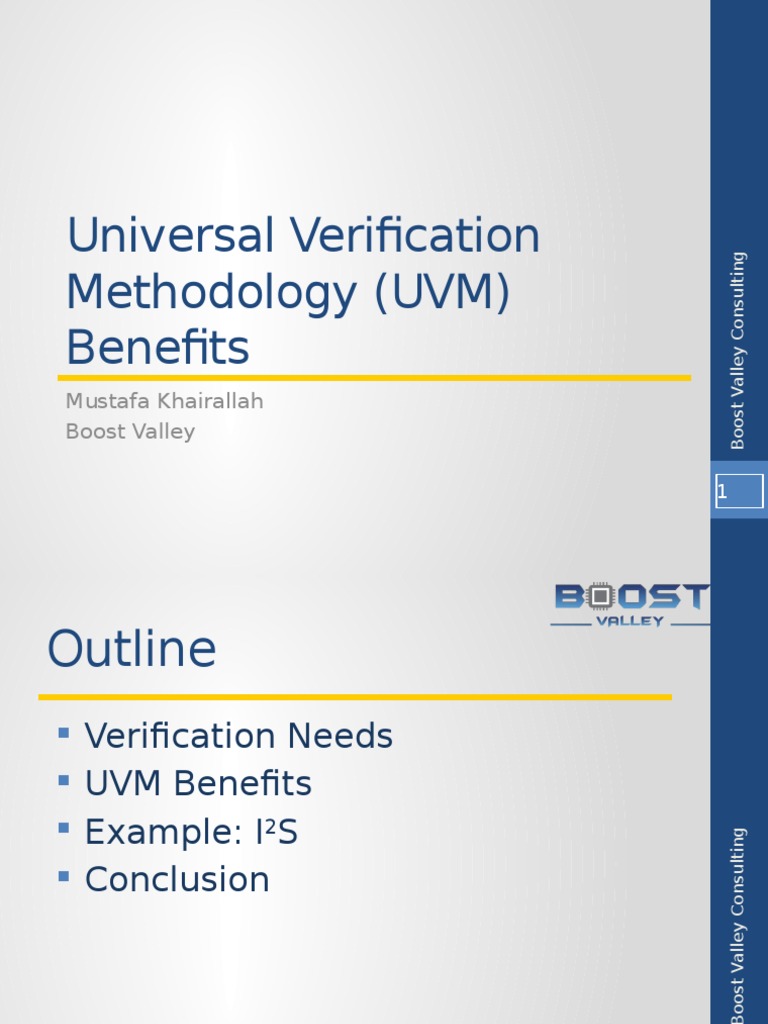Uvm Benefits Vhdl Electrical Engineering