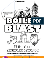 Boiler Blast Flier 1 and Brochure