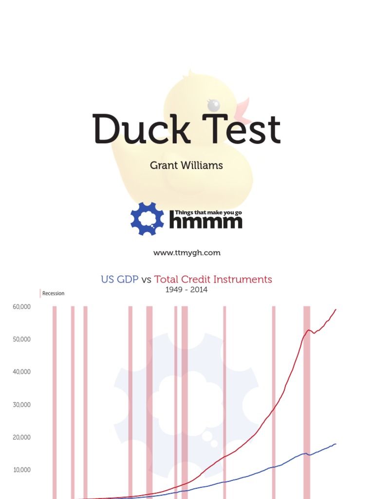 Grant Williams Duck Test Quantitative Easing Economies