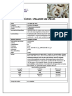 Ficha Tecnica Camaron PDF