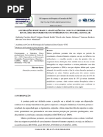 Alterações Posturais e Adaptações Na Coluna Vertebral