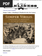 A Roadmap to Manhood in the 21st Century _ the Art of Manliness