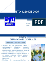Decreto 1220 de 2005 Decreto 1220 de 2005decreto 1220 de 2005