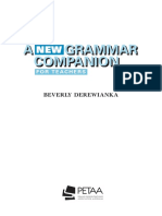 A New Grammar Companion - Baverly Derewianka