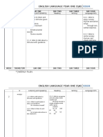 Weekly Plan Sjk y1