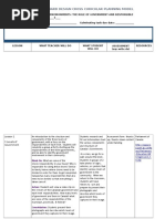 Unit Planning - 5 Day