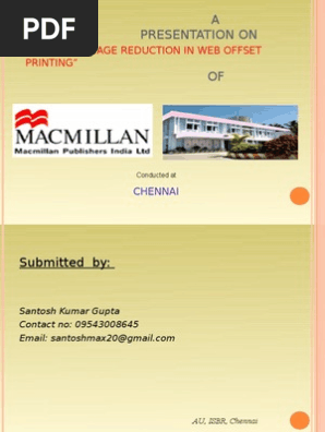 SIX SIGMA PROJECT ON PRINTING MACHINE