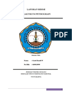 Laporan Resmi Petrografi