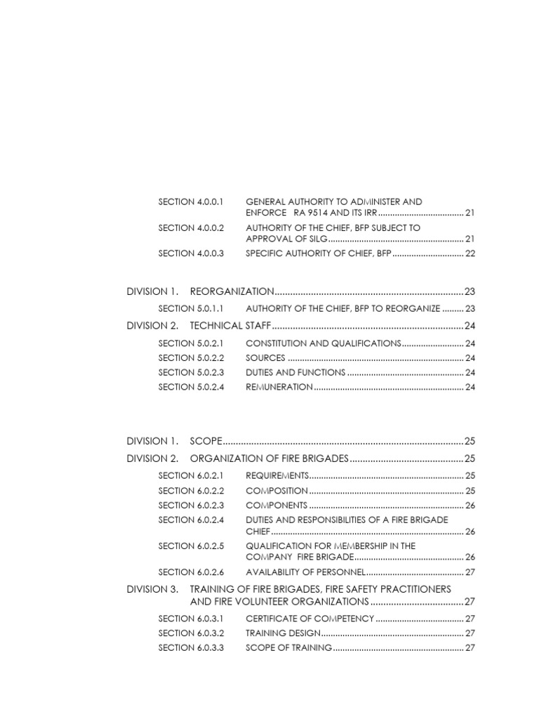 Fire Code of The Philippines 2008 IRR | PDF | Fire Safety | Fires