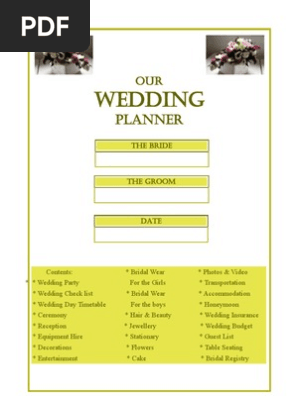 Wedding Planner