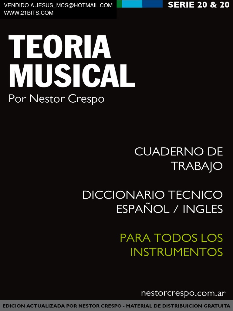 TEORÍA GRATIS Libro de Teoría Musical.pdf PDF Escala (música