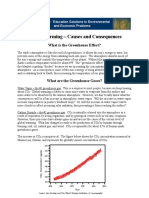 Causes and Consequences of Global Warming