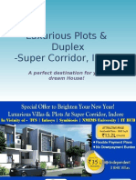 Luxurious Plots & Duplex - Super Corridor, Indore: A Perfect Destination For Your Dream House!