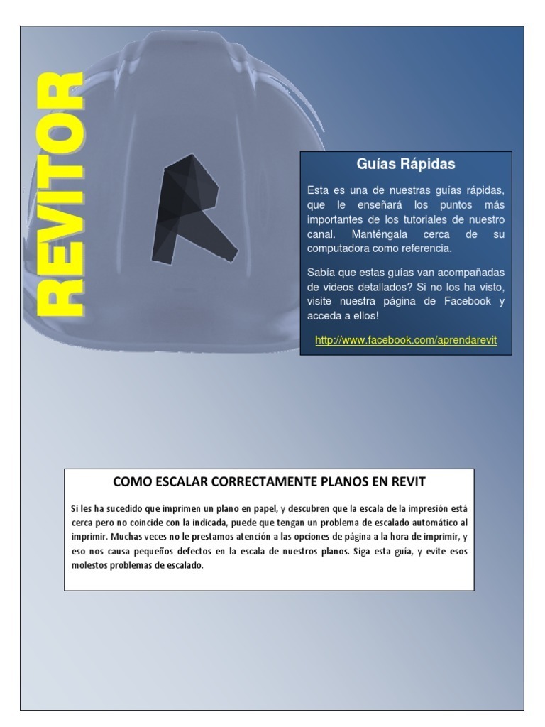 Escalado de Planos en Revit: Guía Rápida | PDF | Impresora (Computación ...
