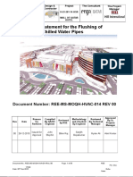 Method Statement For The Flushing of Chilled Water Pipes: Document Number: REE-MS-MOQH-HVAC-014 REV 00