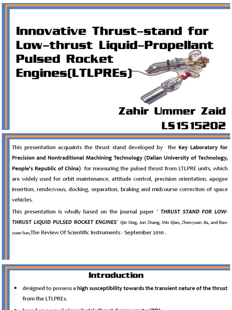 LTLPRE Thrust Stand Design Overview | PDF | Analog To Digital Converter ...