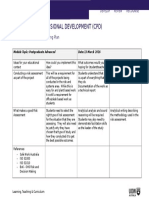 Risk Assessment - Postgraduate Advanced