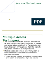 Multiple Access Techniques: by - Sanket Jain - Rishabh Lodha