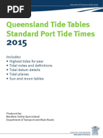 2015 Queensland Tide Tables