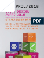 24/april/2010: Event Design Award 2010