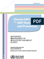 integrated management of adolescent and adult illnesses Chronic