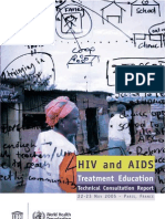 HIV and AIDS Treatment Education