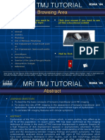 MRI TMJ TUTORIAL - Pps