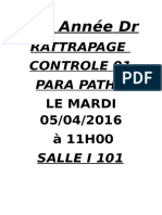 Rattrapage para Path