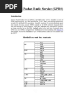 General Packet Radio Service (GPRS)