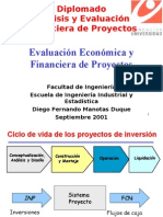 Evaluación Económica y Financiera de Proyectos