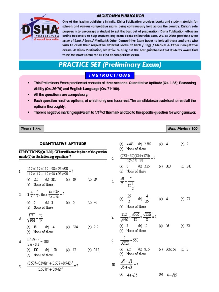 Practice Tests | PDF