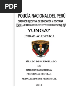 Silabos Desarrollado de Inteligencia Emocional